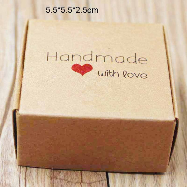 50pcs Cute Style New DIY Gift Packing Candy Boxes Handmade with